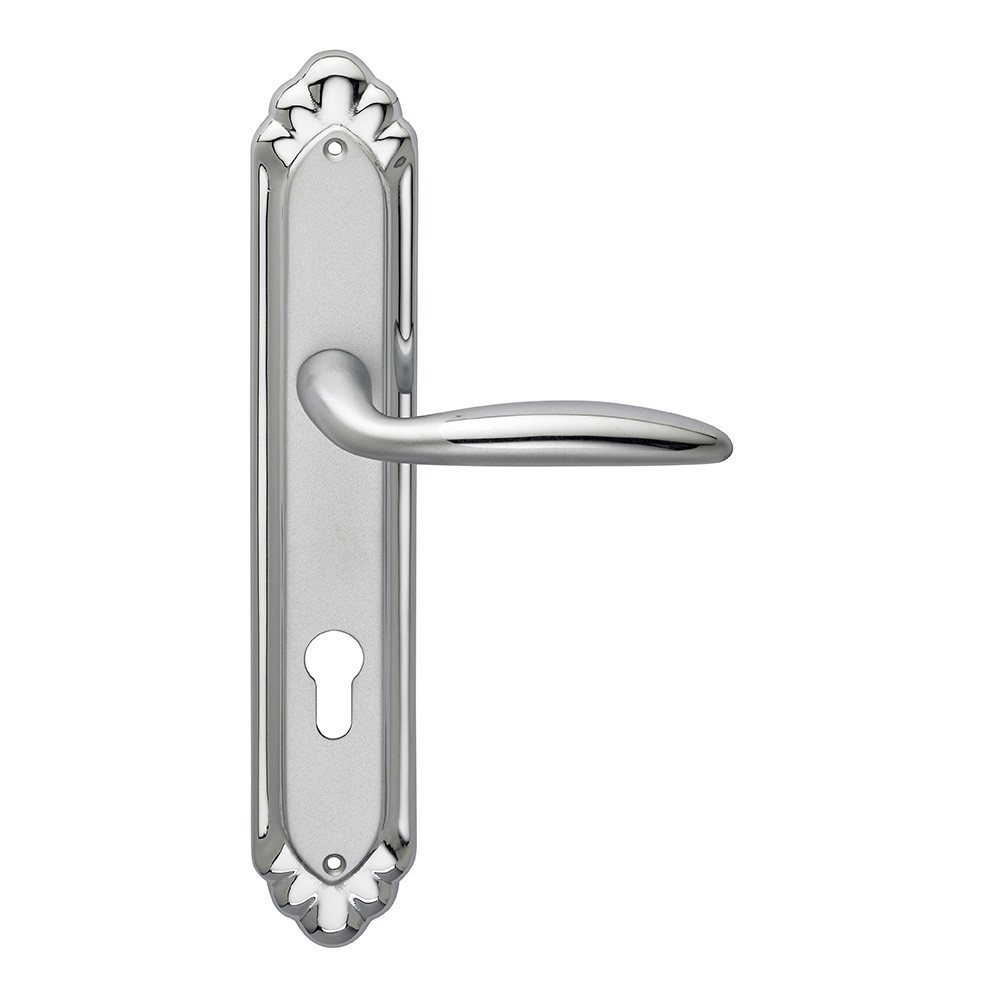 formes série Fashion Boston poignée plaque de porte de Frosio Bortolo Made in Italy