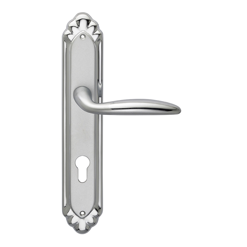 formes série Fashion Boston poignée plaque de porte de Frosio Bortolo Made in Italy