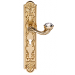 Brillant Diamond 1529 Poignée sur la Plaque pour Porte Linea Calì Vintage