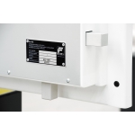 Brixia Un coffre-fort noir blanc avec mobilier Bordogna et serrure électronique