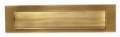 Liscia Letterbox plaque en laiton PFS Pasini