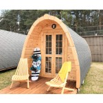 Camping Pod en Bois de Sapin pour Camping 240x480 cm