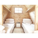 Camping Pod en Bois de Sapin pour Camping 240x480 cm