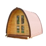 Camping Pod en Bois de Sapin pour Camping 240x480 cm