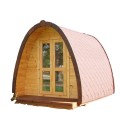 Camping Pod en Bois de Sapin pour Camping 240x480 cm