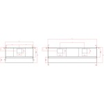 Hotte Murale en Acier Inoxydable Sans Moteur Ventilateur