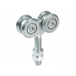 Roulements achats 4 acier Portes coulissantes fixes pour IBFM