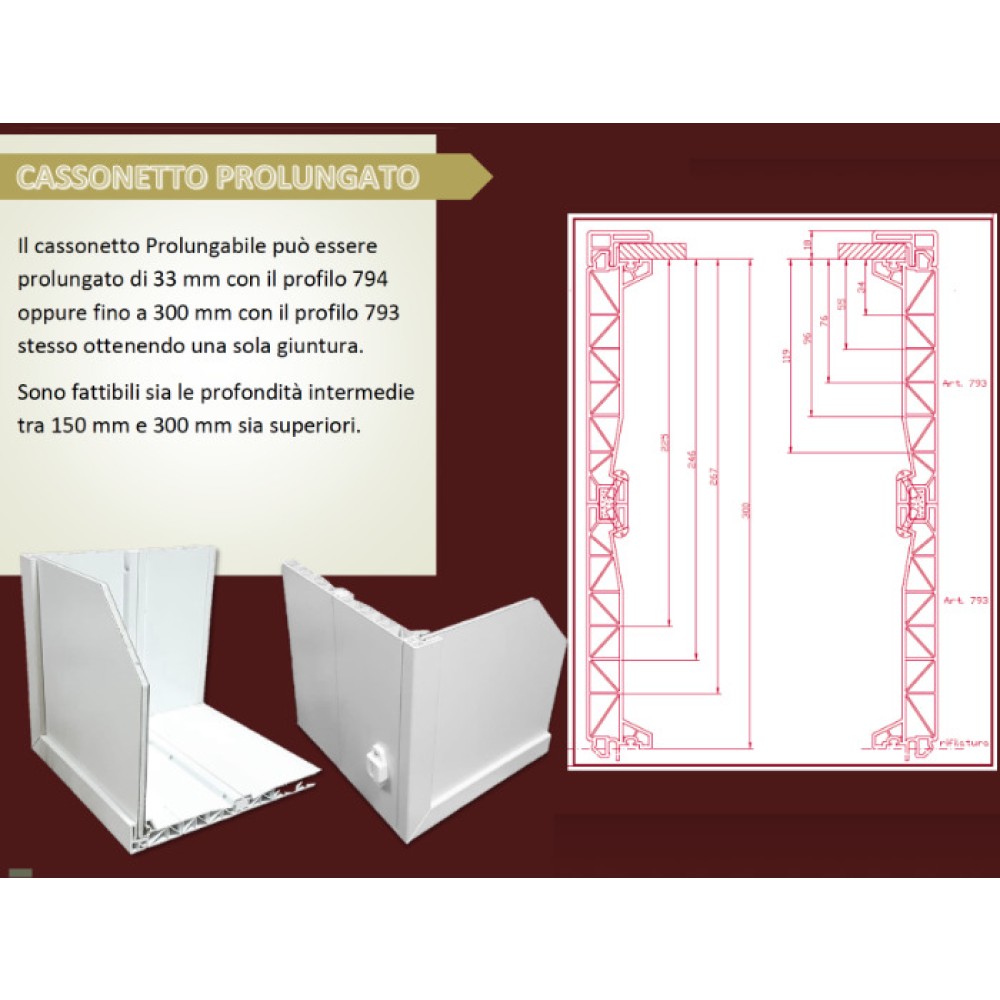 Caissons Volets Roulants en PVC - Prix de Vente