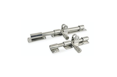 Verrous Horizontaux en Inox avec Support Choix de Longueur