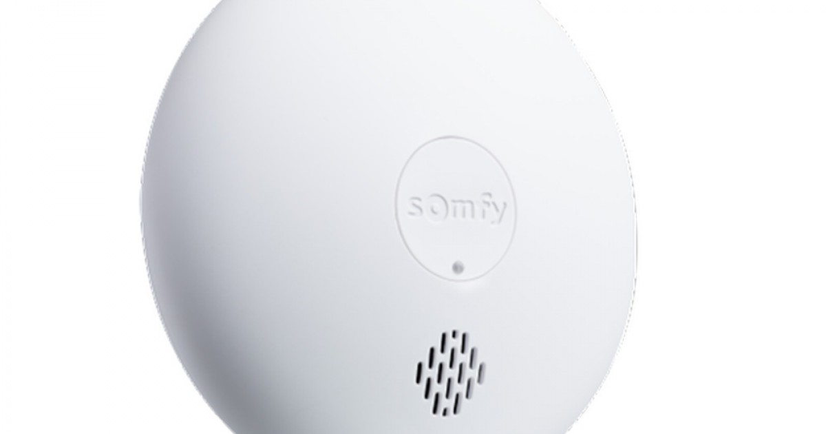 Détecteur de fumée compatible avec les alarmes Somfy : test et