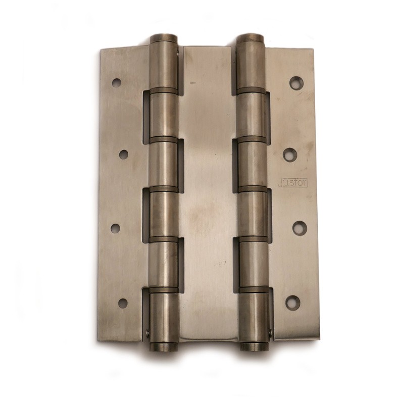 Poignée de porte coulissante en acier inoxydable - Poignée argentée double  face - 30,5 cm - Convient pour porte en métal et en bois - Pour porte