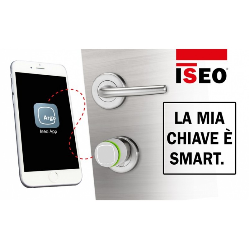 Cylindre Intelligent Balance pour Ouverture Smartphone de Porte Blindée Argo App Iseo