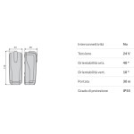 Paire de Photocellules pour Portails Universelles BFT THEA 2600815