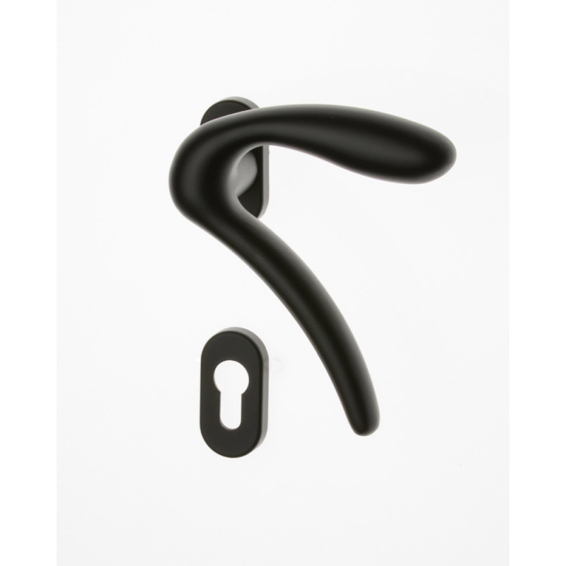 Paire de poignées Ghidini Modèle Leonardo ANO Rosette et les évents Cylindre