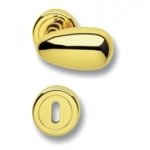 Paire de poignées Ghidini Modèle Pigna OLV M1 Rosette et évents