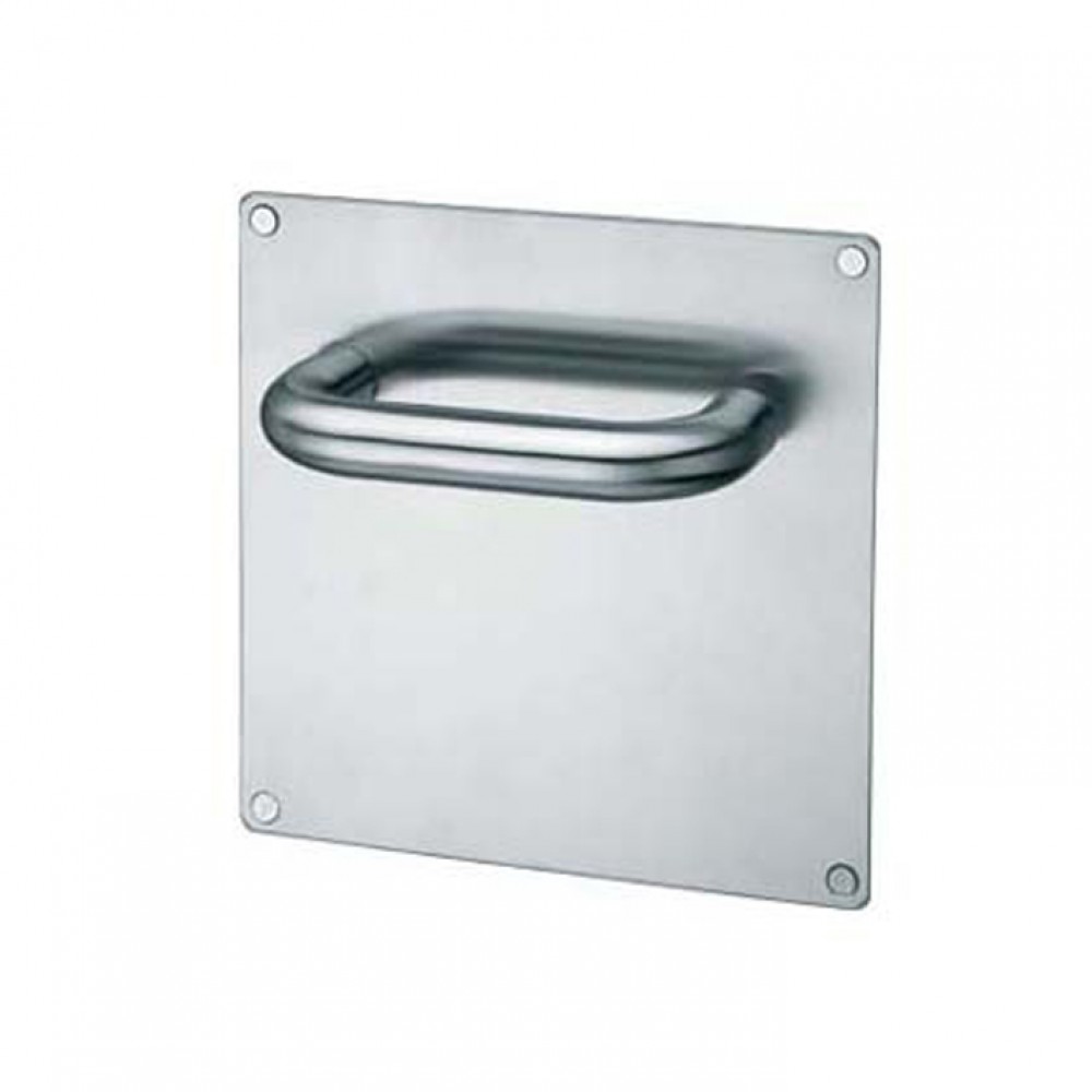 Paire de poignées sur la plaque PBA 2028B / 2001 en acier inoxydable AISI 316L