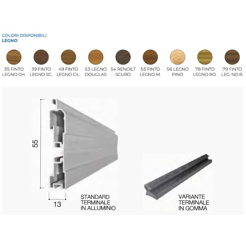 Croci Volet Roulant Aluminium Haute Densité SAR-132 Tap Security