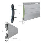 Croci Volet Roulant Aluminium Haute Densité SAR-132 Tap Security