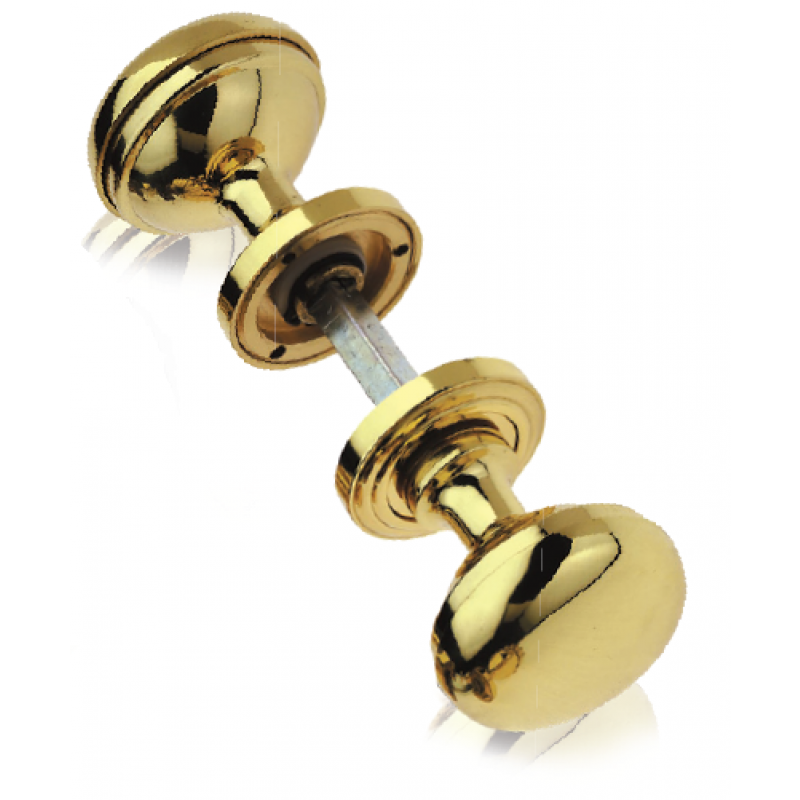 Delta Paire de Pommeaux en Laiton Diamètre Ø60 pour Portes PFS Pasini