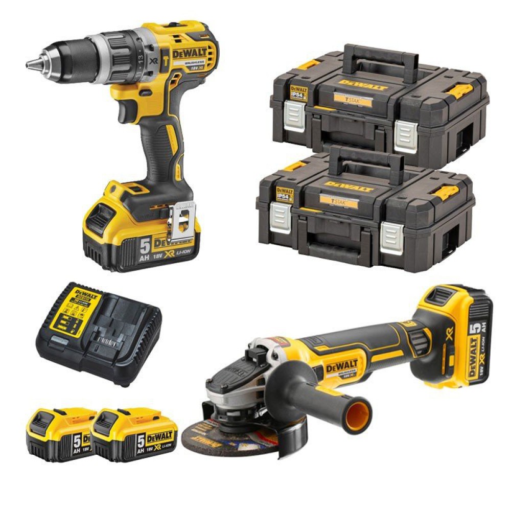 Dewalt - Kit 2 Outils avec Perceuse-Visseuse Per…