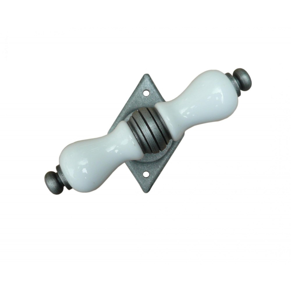 Dublin Galbusera Poignées pour Fenêtres avec Rosetta Porcelaine Fer Forgé