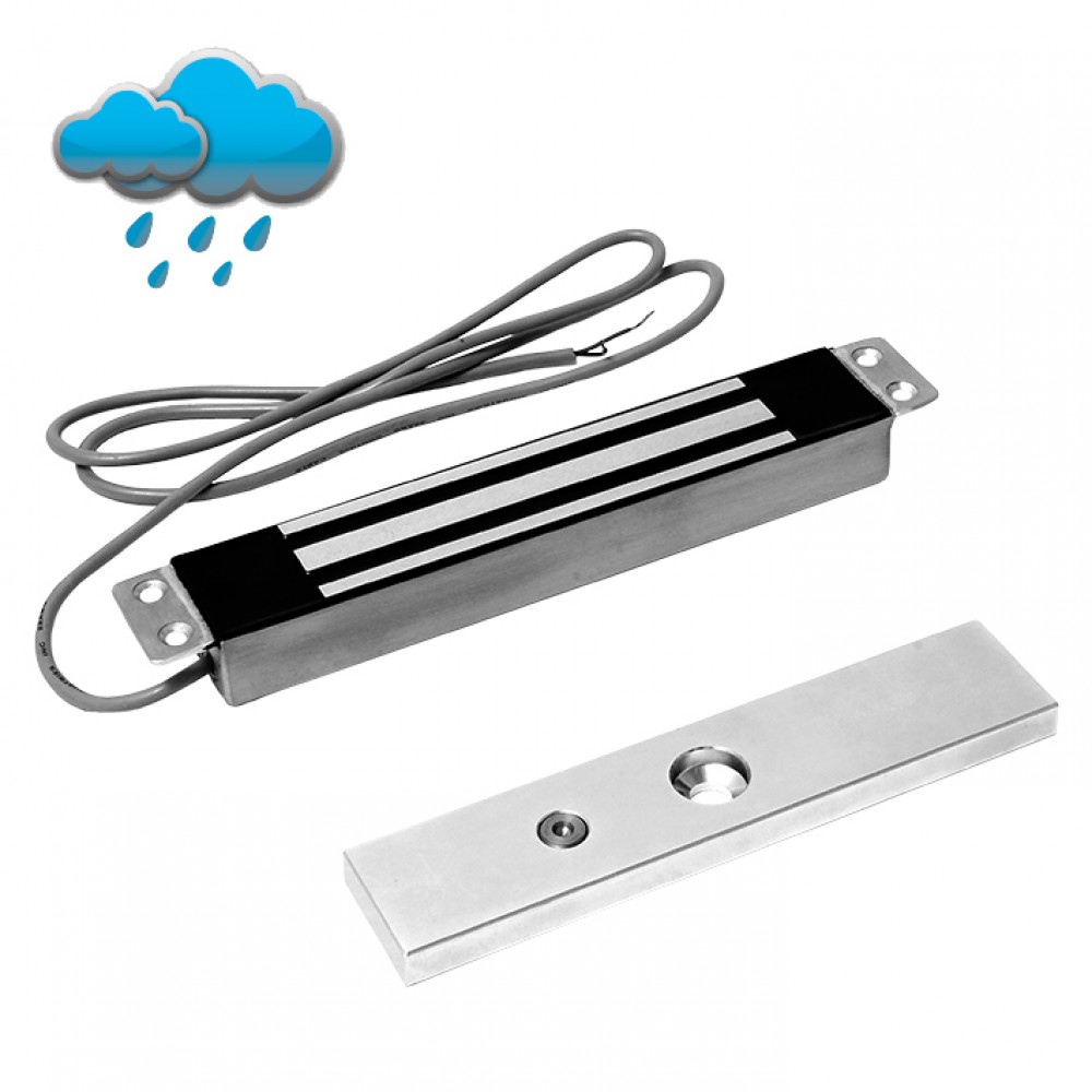 Retenteur Electromagnetique Aluminium Gris Avec Bouton de Déblocage 19001 Opera