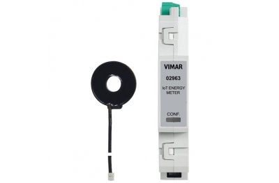 Compteur d'énergie Connecté IoT Monophasé 02963 Vimar