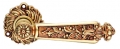 Epoca Or Française Poignée de Porte sur Rosette Linea Calì Vintage