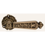 Epoca Mat Patiné Poignée de Porte sur Rosette Linea Calì Vintage