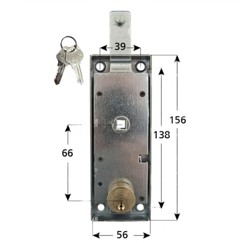 Acheter Cadenas antivol loquet de porte portes fenêtres pêne dormant