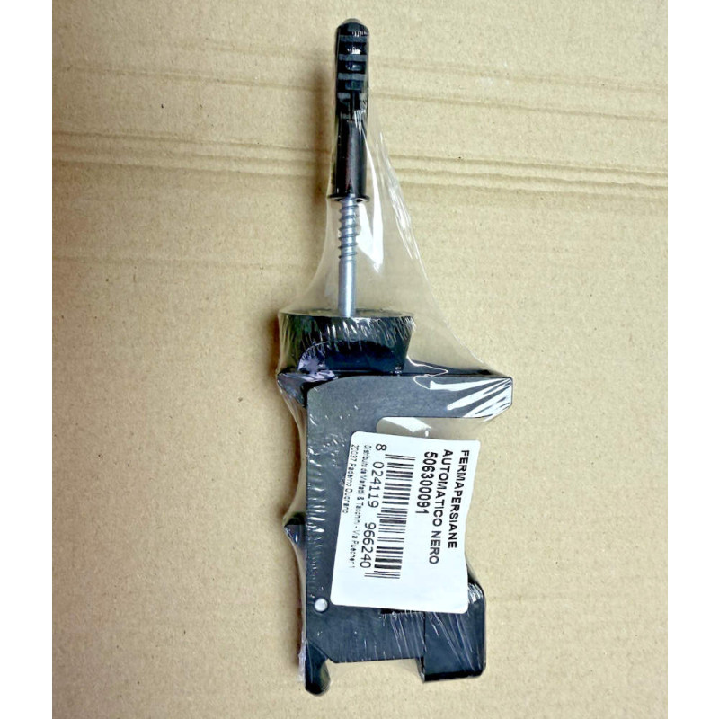 Butée de Volet Automatique en Plastique Noir avec Vis et Cheville IBFM