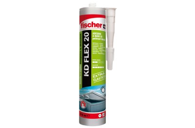 Fischer KD FLEX 20 Mastic Adhésif pour Collage de Joints