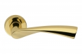 Poignée de porte Flessa Oro Zirconium HPS sur Rosette Designer Carlo Bartoli pour Colombo Design