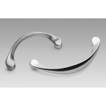 Poignée Roboquattro pour Design Curved Porte élégante Fabriqué en Italie par Colombo Design