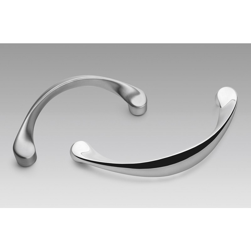 Poignée Roboquattro pour Design Curved Porte élégante Fabriqué en Italie par Colombo Design