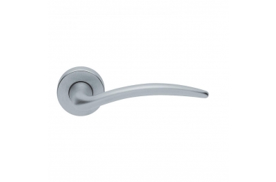 Francy base Manital Satin Chrome Paire de poignées sur Rosetta