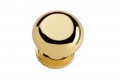 Bouton de porte rond et classique Garda 400 PT pour la ligne Calì fabriqué en Italie