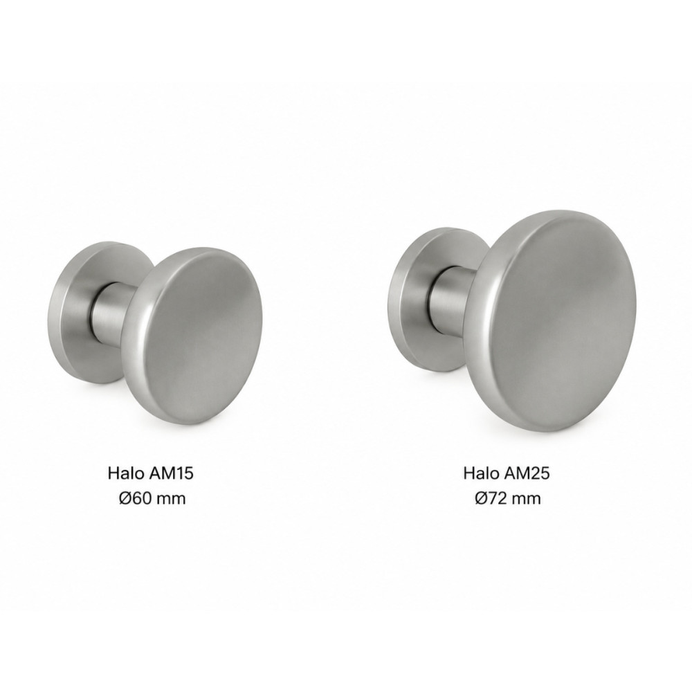Halo Colombo Design Bouton de Porte Fixe Ø60 ou Ø72 Alberto Meda