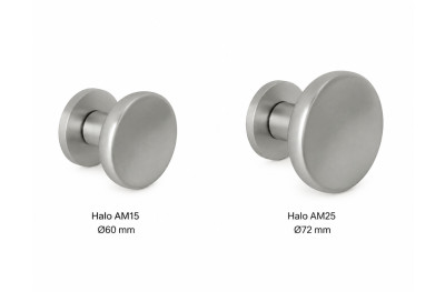 Halo Colombo Design Bouton de Porte Fixe Ø60 ou Ø72 Alberto Meda