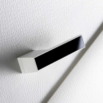 Poignées Icon Frosio Bortolo noires pour portes design d'intérieur