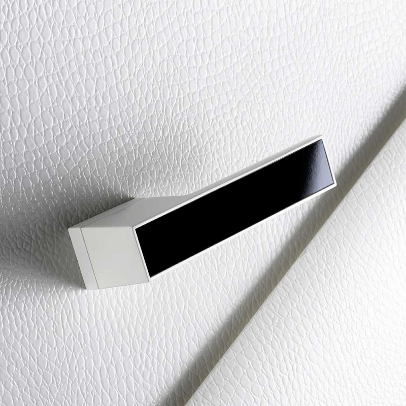 Poignées Icon Frosio Bortolo noires pour portes design d'intérieur