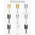 ID713 Q Colombo Poignée pour Porte Levante Coulissante en Laiton