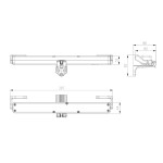 K-ECO S3 Nekos Vérin à Chaîne pour Soufflet Dôme Lucarne