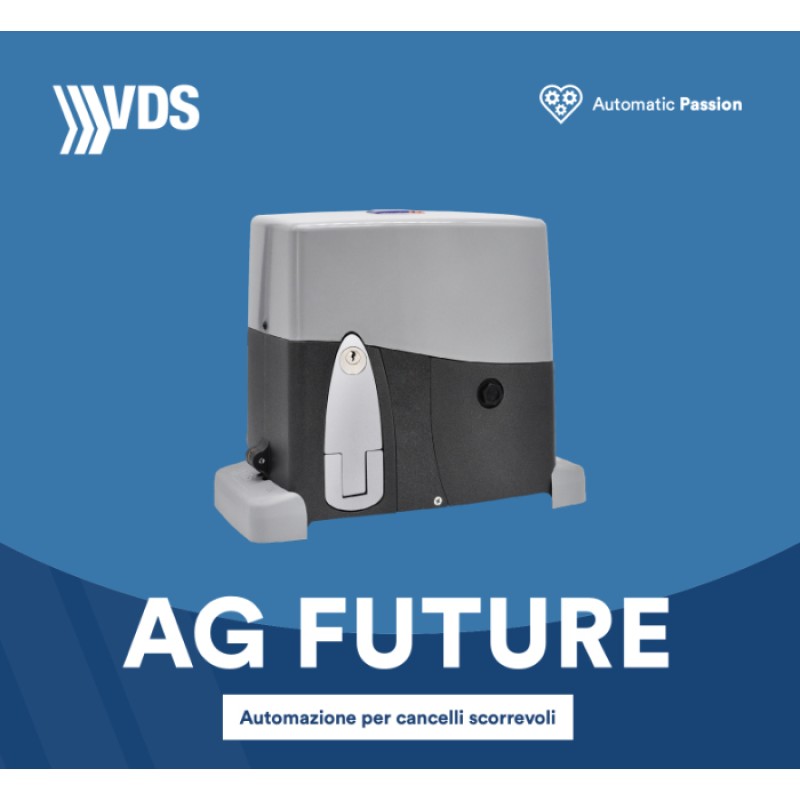 KIT AG-FUTURE 230V VDS Automatisme pour Portail Coulissant
