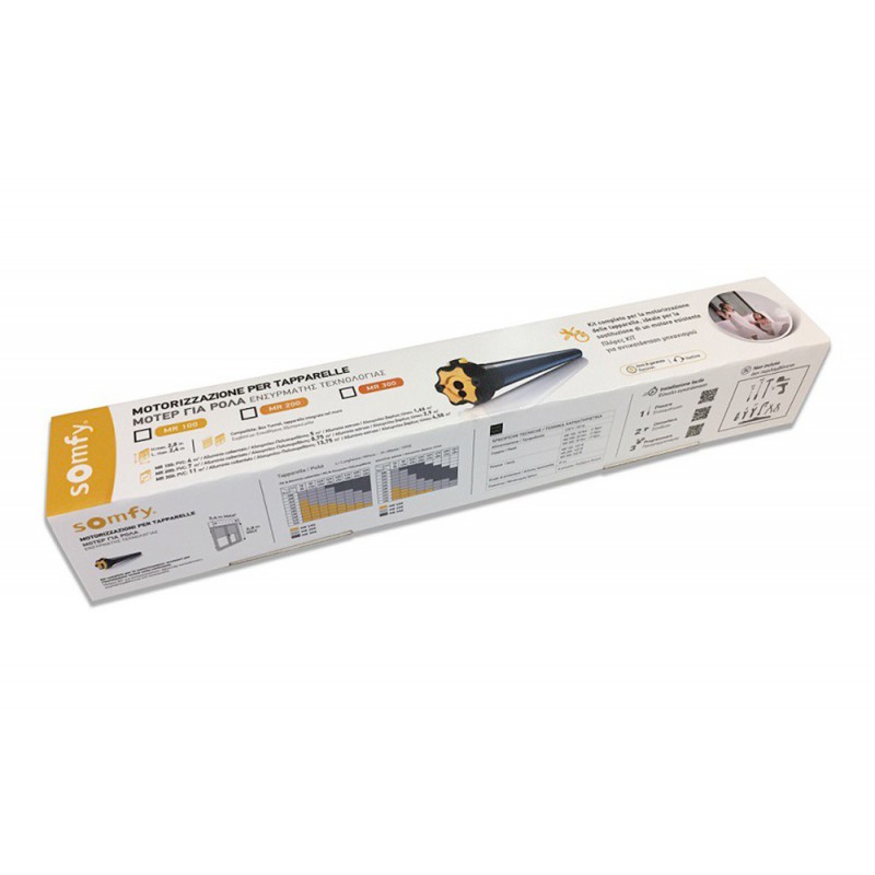 Kit Moteur Tubulaire Filaire pour Volet électrique Somfy MR 100 10 Nm