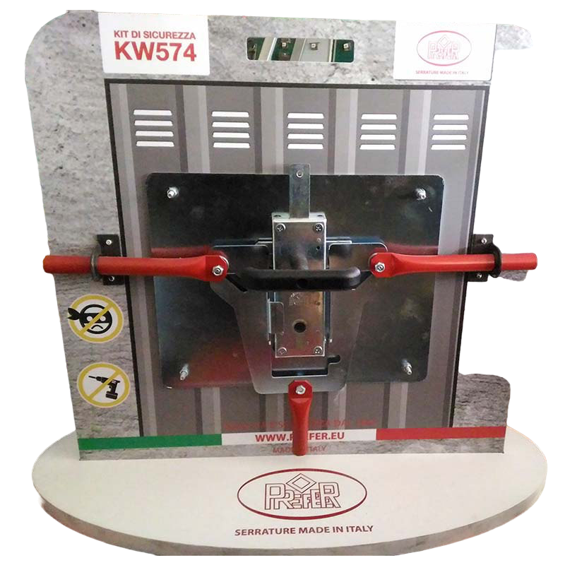 Kit sécurité pour portes basculantes - Prefer KW574