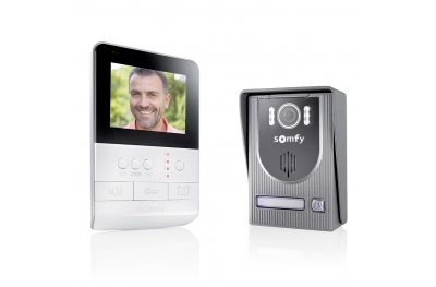 Kit interphone vidéo numérique Somfy White V100