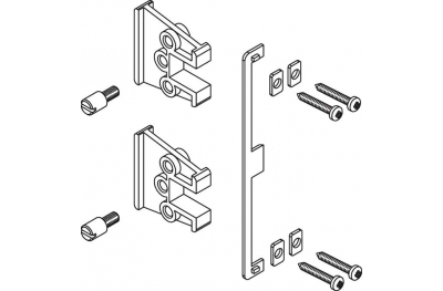 Kit de connexion Giesse Nouvelle poignée de fenêtre Cremonese Art.02377 ALLCO5 R40