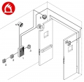 Kit Centrale Incendie Monozone Opera Conforme EN54