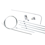 Kit complet pour mécanisme d'ouverture simple vasistas Ultraflex UCS pour fenêtre